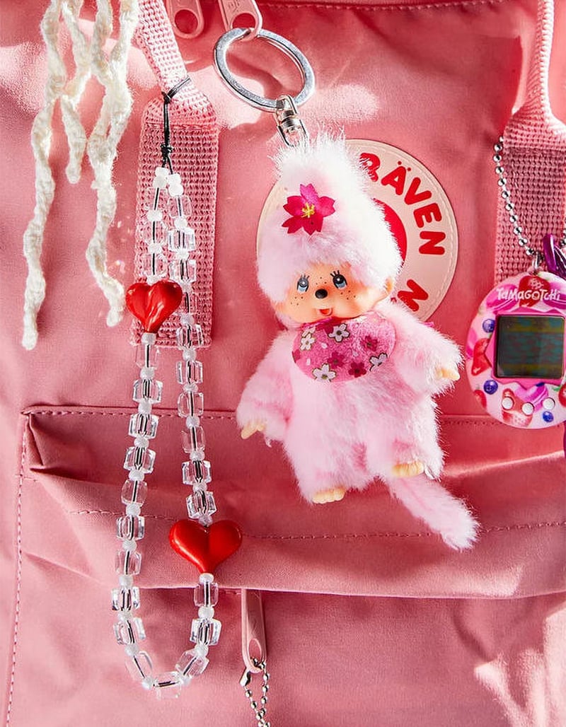 MONCHHICHI Cherry Blossom Keychain image number 1