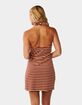 RIP CURL Retro Swell Terry Halter Womens Dress image number 2