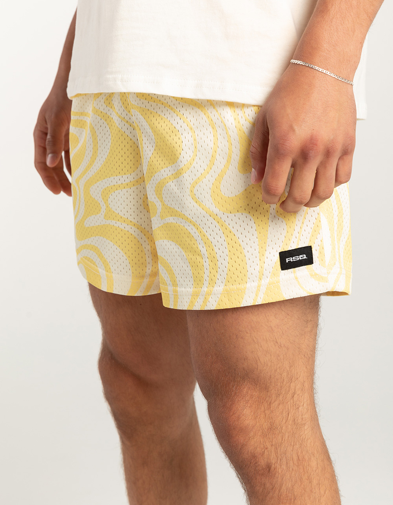 RSQ Mens 6" Mesh Shorts image number 7