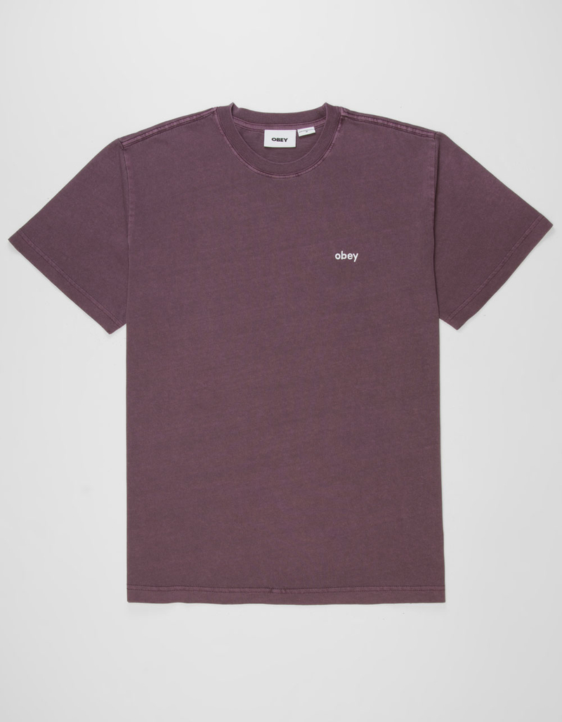 OBEY Lowercase Pigment Mens Tee image number 0