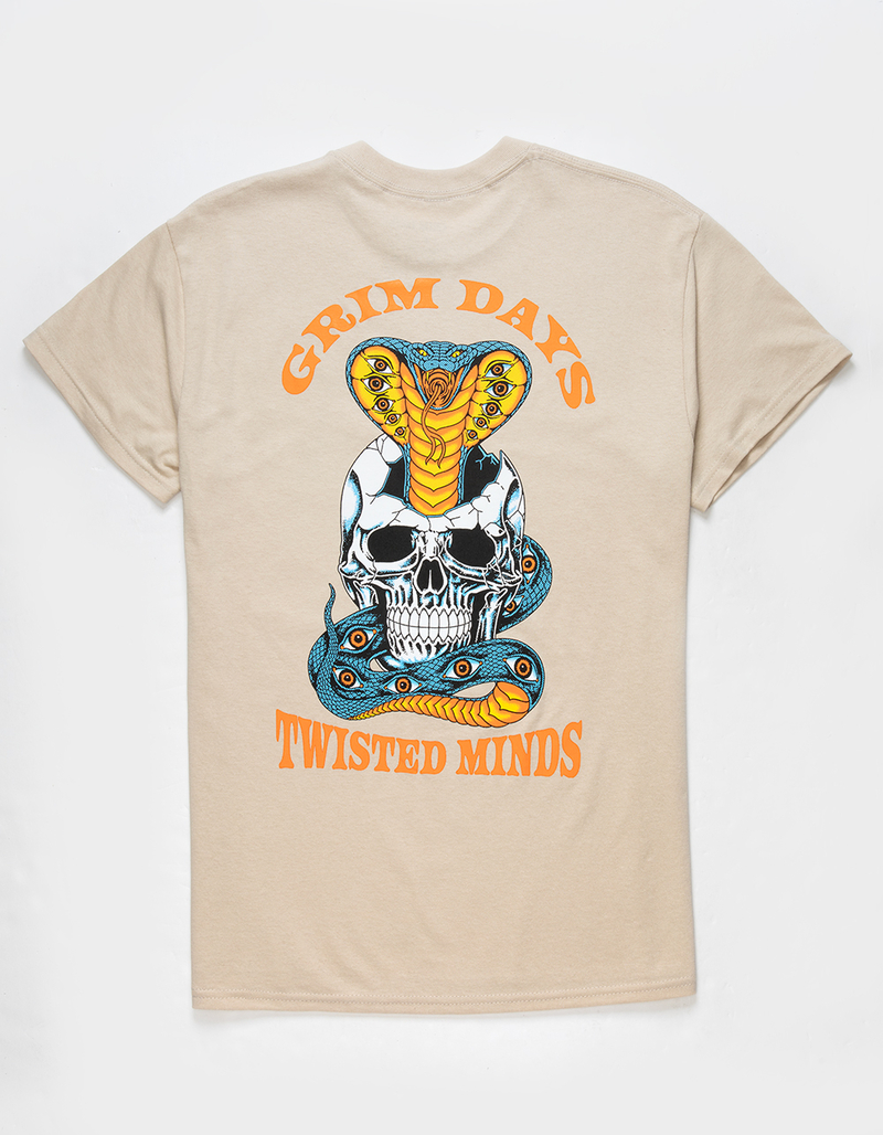 GRIM DAYS Twisted Minds Mens Tee image number 0