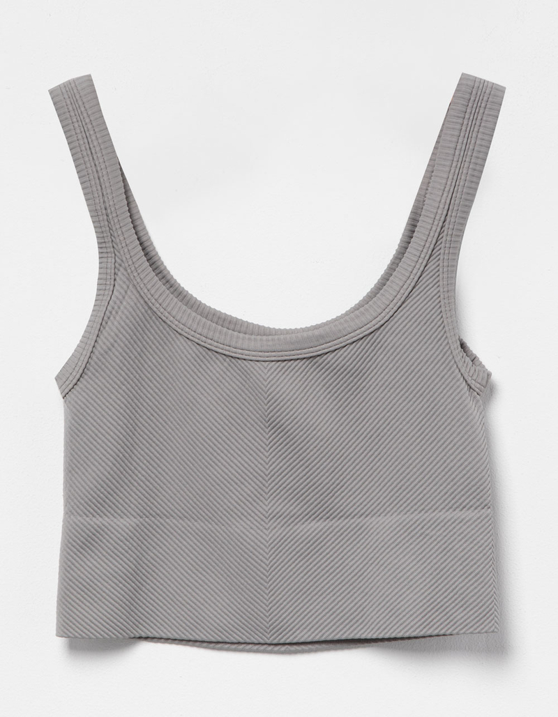 FULL TILT Womens Seamless Chevron Tank Top image number 3