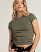 TILLYS Womens Crew Tee image number 1