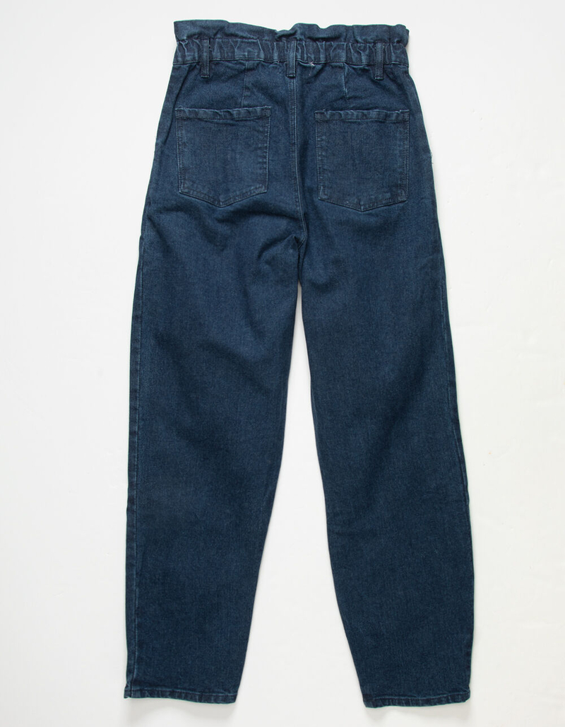 JOLIE & JOY Paperbag Straight Leg Jeans image number 1