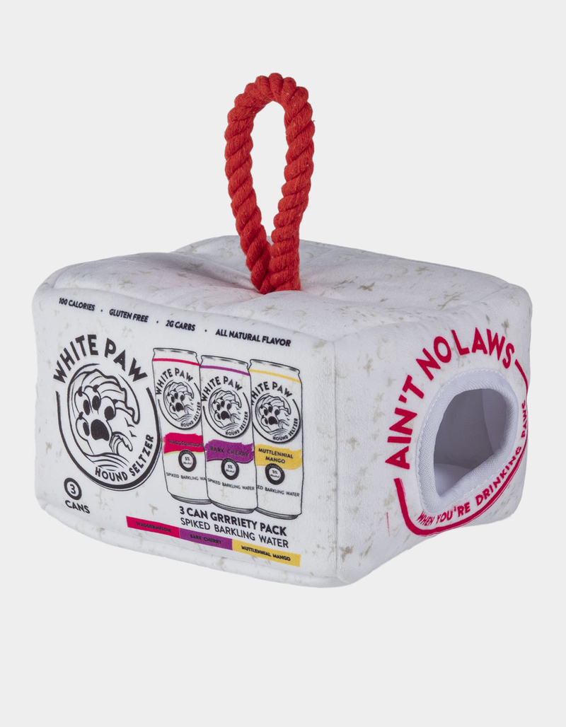 HAUTE DIGGITY DOG White Paw Grrriety Pack Activity House Dog Toy 4-Pack image number 4