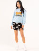 LOONEY TUNES Daffy Duck Humbug Womens Crewneck Sweatshirt image number 4