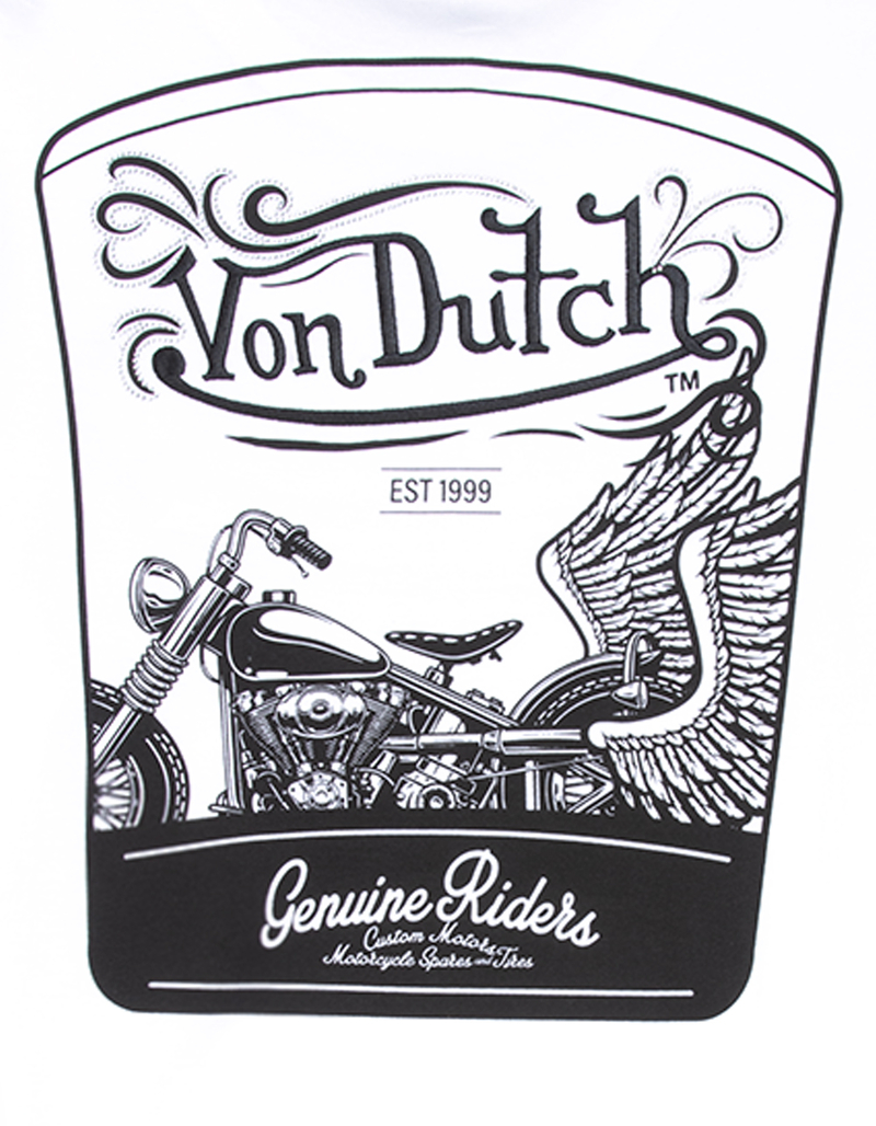VON DUTCH Moto Mens Boxy Tee image number 2
