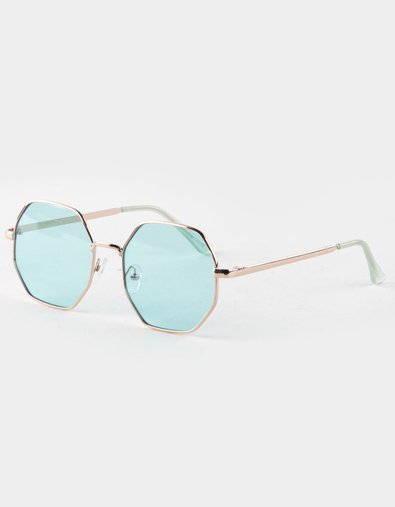 BLUE CROWN Cora Round Sunglasses image number 0