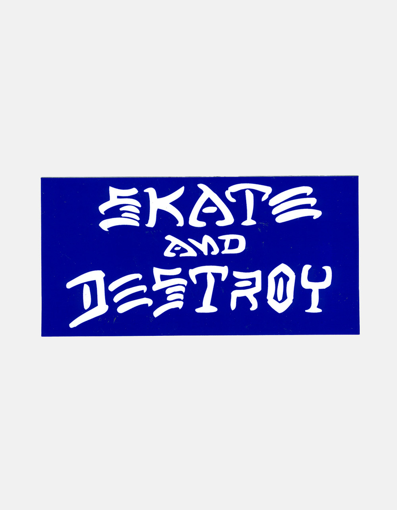 THRASHER Skate and Destroy Sticker image number 0