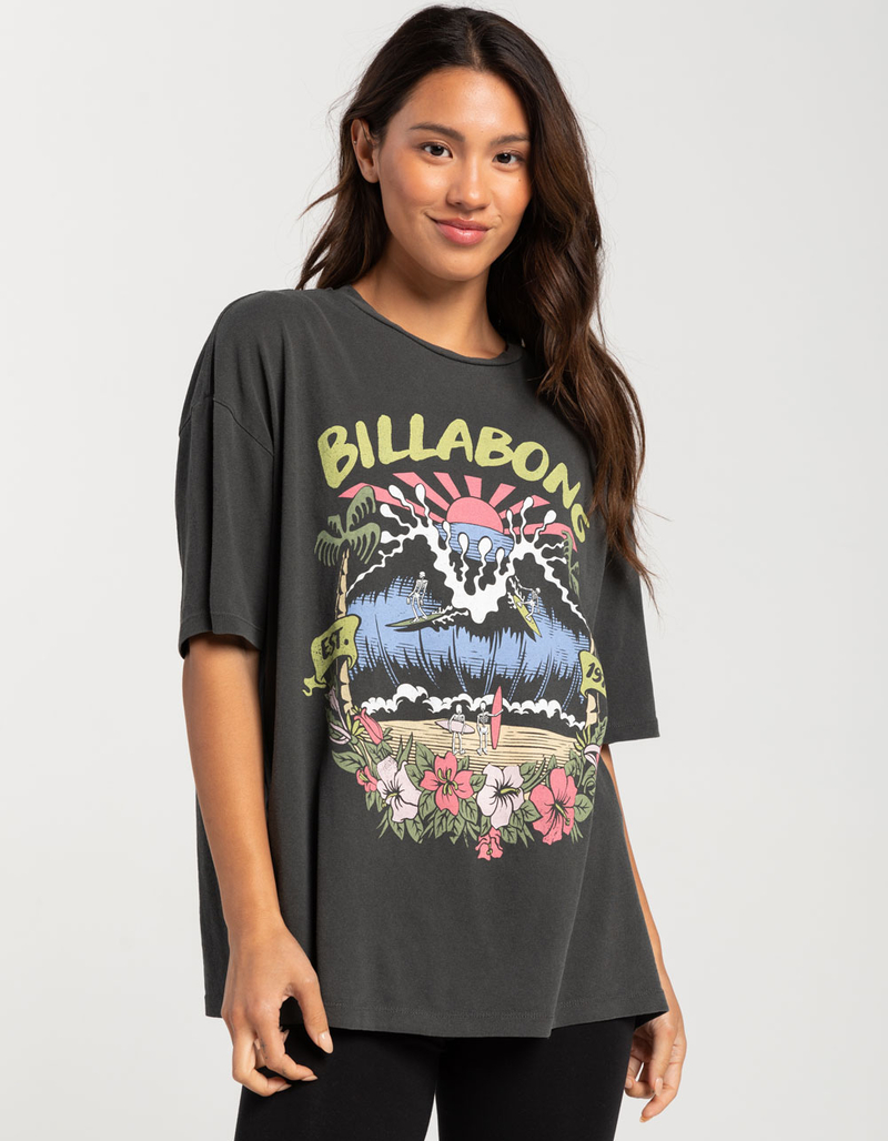 BILLABONG Left And Right Womens Oversized Tee image number 0