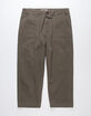 CHARLES AND A HALF Pork Chop Pocket Olive Mens Crop Pants image number 1