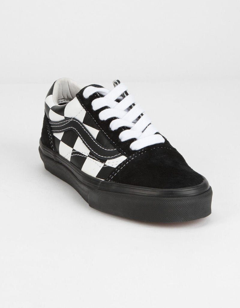VANS Oversized Check Old Skool Girls Shoes image number 1