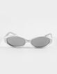 RSQ Rectangle Shimmer Plastic Sunglasses image number 1