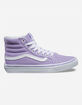 VANS Sk8-Hi Slim Lavender & True White Womens Shoes image number 1