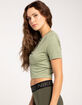 NIKE Sportswear Essential Slim Crop Womens Tee image number 2