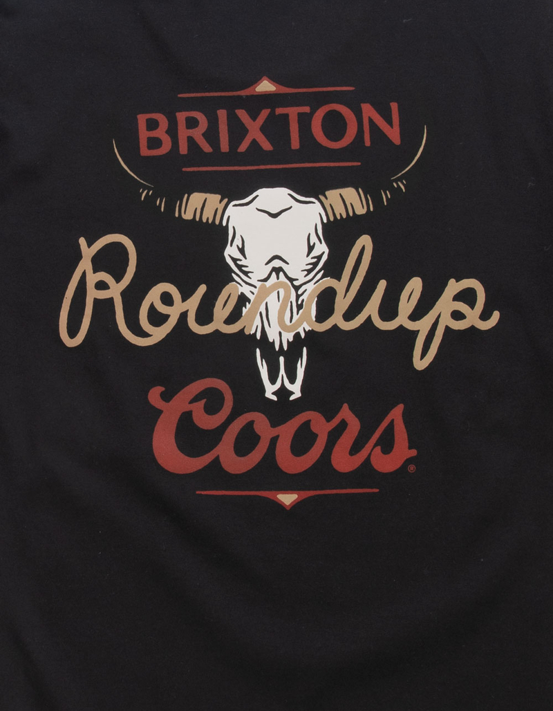 BRIXTON Coors Roundup Mens Tee image number 2