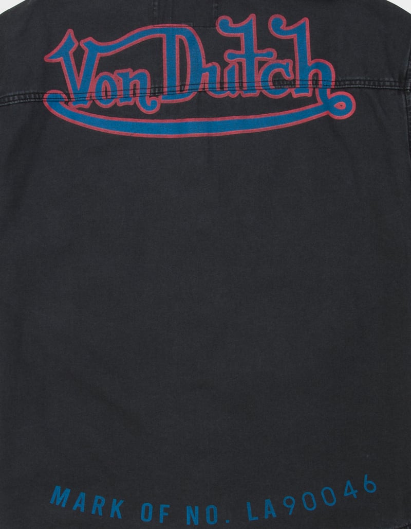 VON DUTCH Hell Mens Button Up Shirt image number 2