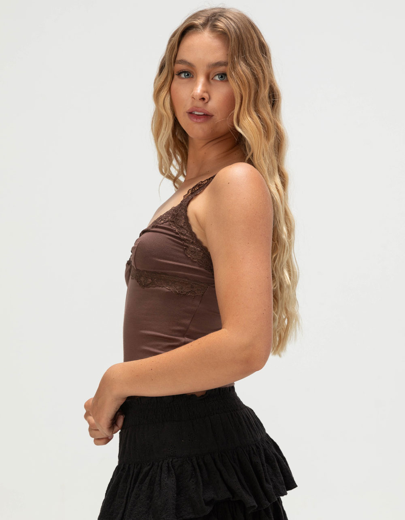 BDG Urban Outfitters Lace Trim Womens Cami image number 2