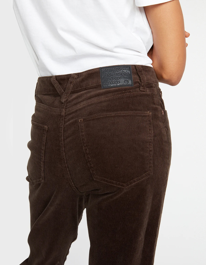 VOLCOM Stoned Straight Womens Corduroy Pants image number 4