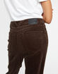 VOLCOM Stoned Straight Womens Corduroy Pants image number 5