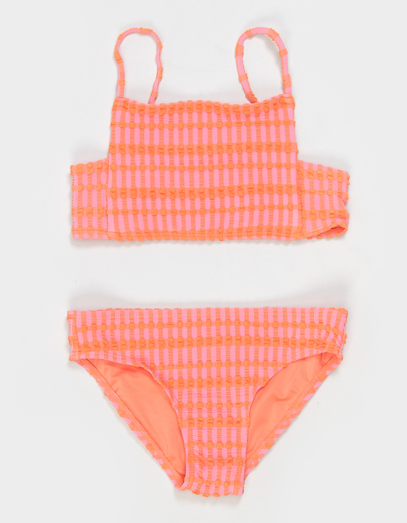 O'NEILL Paradise Plaid Girls Bralette Bikini Set image number 0
