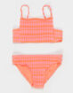 O'NEILL Paradise Plaid Girls Bralette Bikini Set image number 1