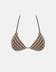 RHYTHM Terry Sands Stripe Slide Triangle Bikini Top image number 6