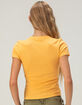 FULL TILT Retro Surf Womens Baby Tee image number 4