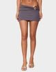 EDIKTED Billey Metal Ring Mini Skirt image number 1