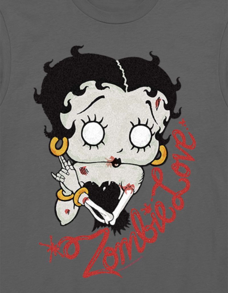 BETTY BOOP Zombie Love Unisex Tee image number 1