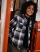 RSQ Boys Quilted Flannel Jacket image number 1