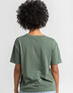 QUIKSILVER Womens Organic  Tee image number 3