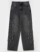 RSQ Mens Extra Baggy Applique Jeans image number 6