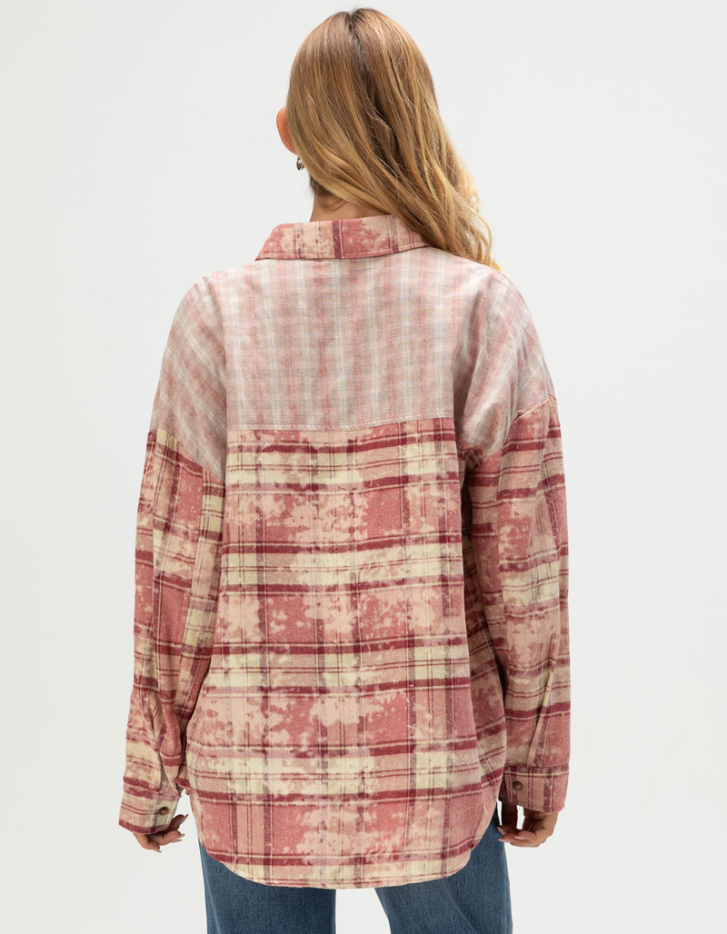 ACOA Womens Oversized Flannel image number 3