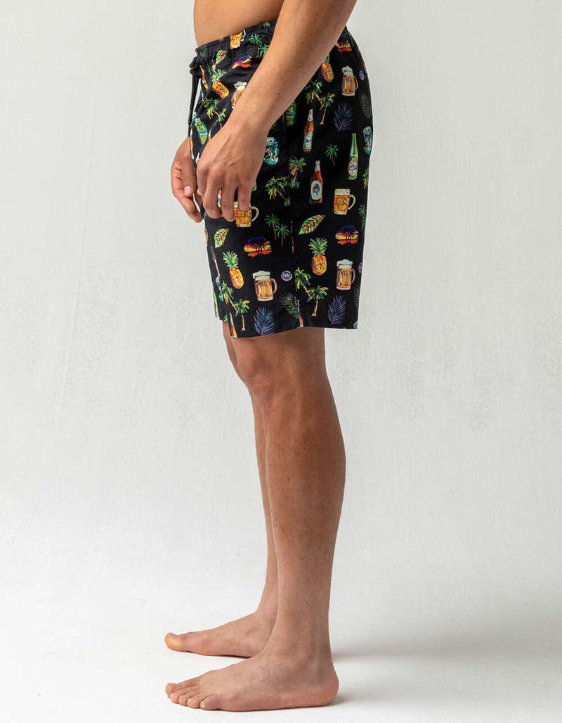 BARNEY COOLS Beer Mens Volley Shorts image number 2