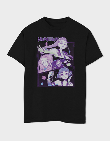 KPOP DEMON HUNTERS Huntrix Group Panels Unisex Kids Tee Primary Image