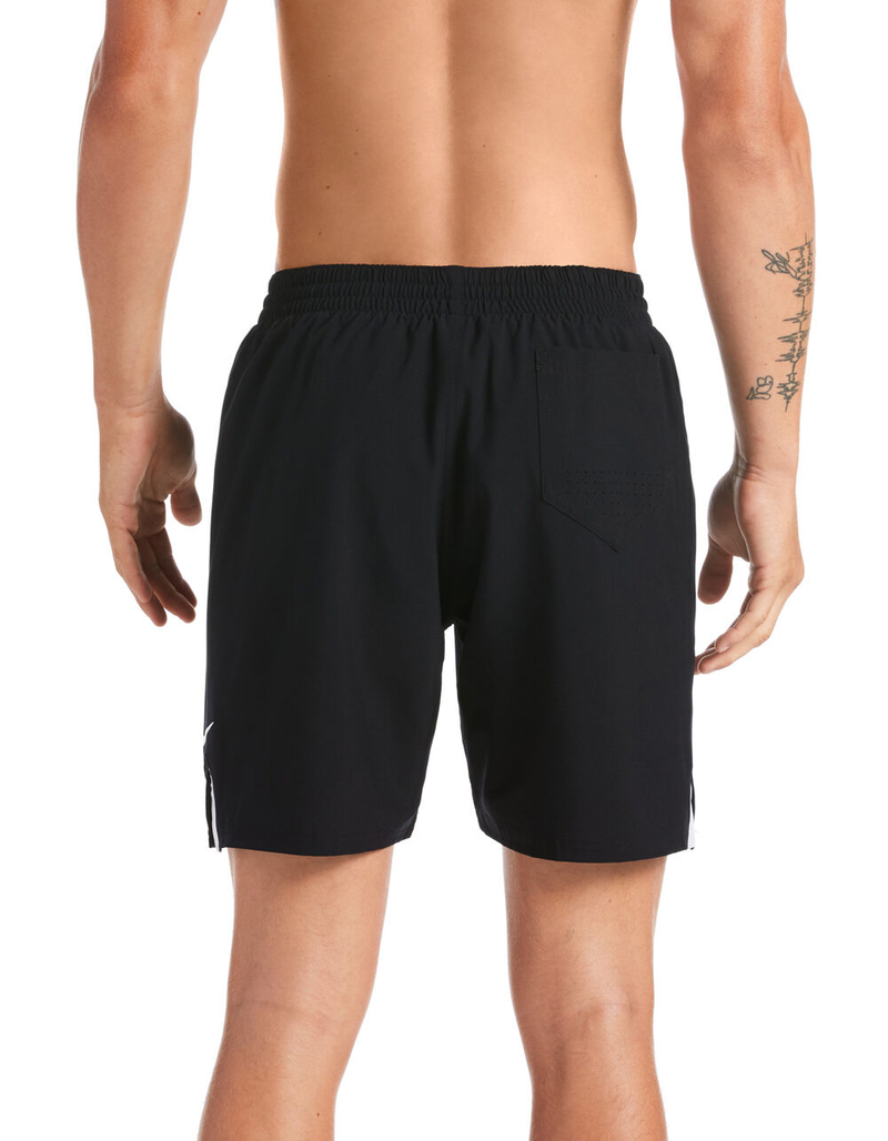 NIKE Solid Mens Black Boardshorts image number 4