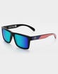 HEAT WAVE VISUAL Vise Z87 Stars And Stripes USA Sunglasses image number 1