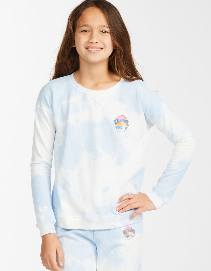 BILLABONG Making Waves Girls Crew Neck Sweatshirt image number 3
