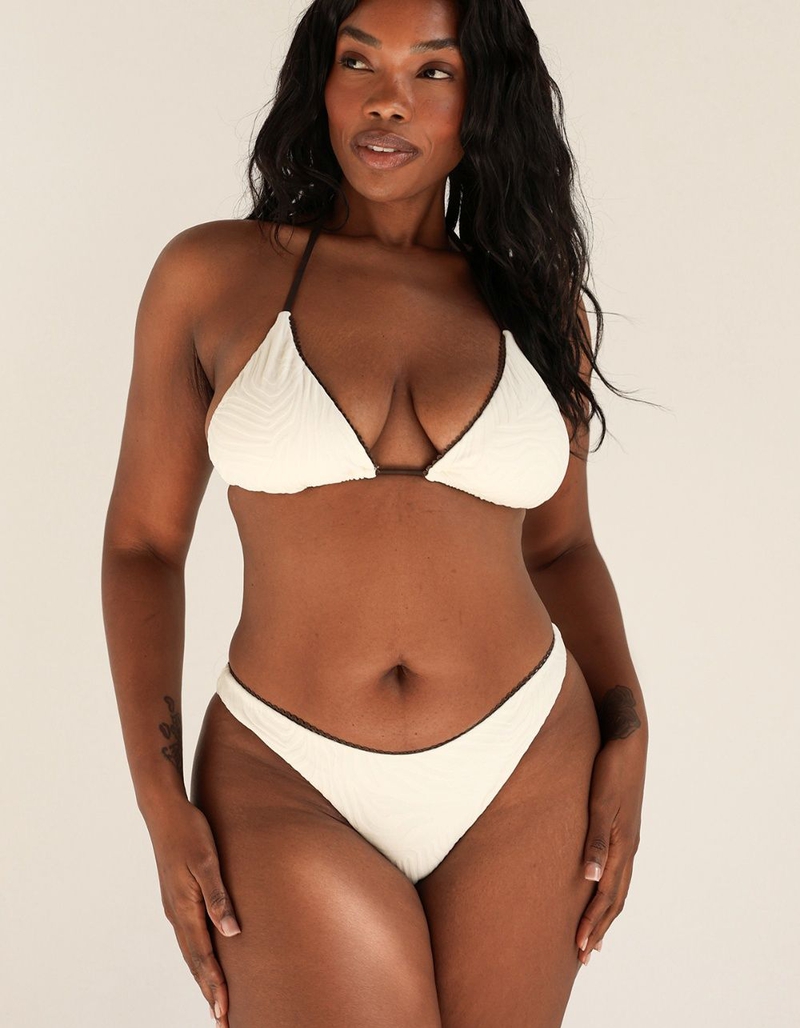 DIPPIN' DAISY'S Rosette Super Cheeky Bikini Bottoms image number 4