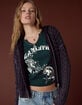 RSQ Womens Cable Knit Zip-Up Sweater image number 6
