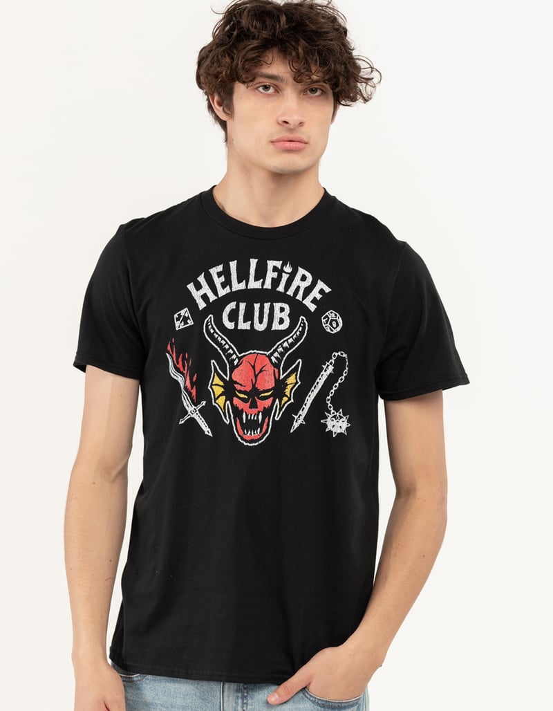 STRANGER THINGS Hellfire Cut Unisex Tee image number 3