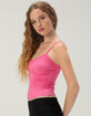 TILLYS Lace Trim Womens Cami image number 3