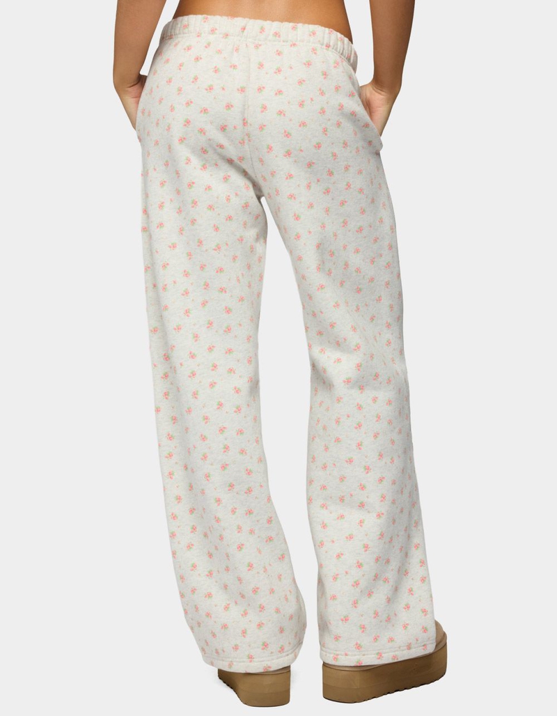 EDIKTED Flower Power Sweatpants image number 2
