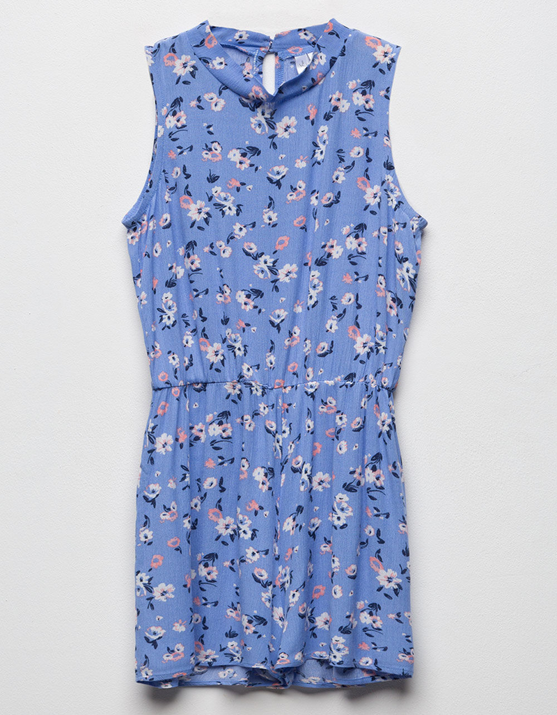 WHITE FAWN Ditsy Girls Romper image number 0