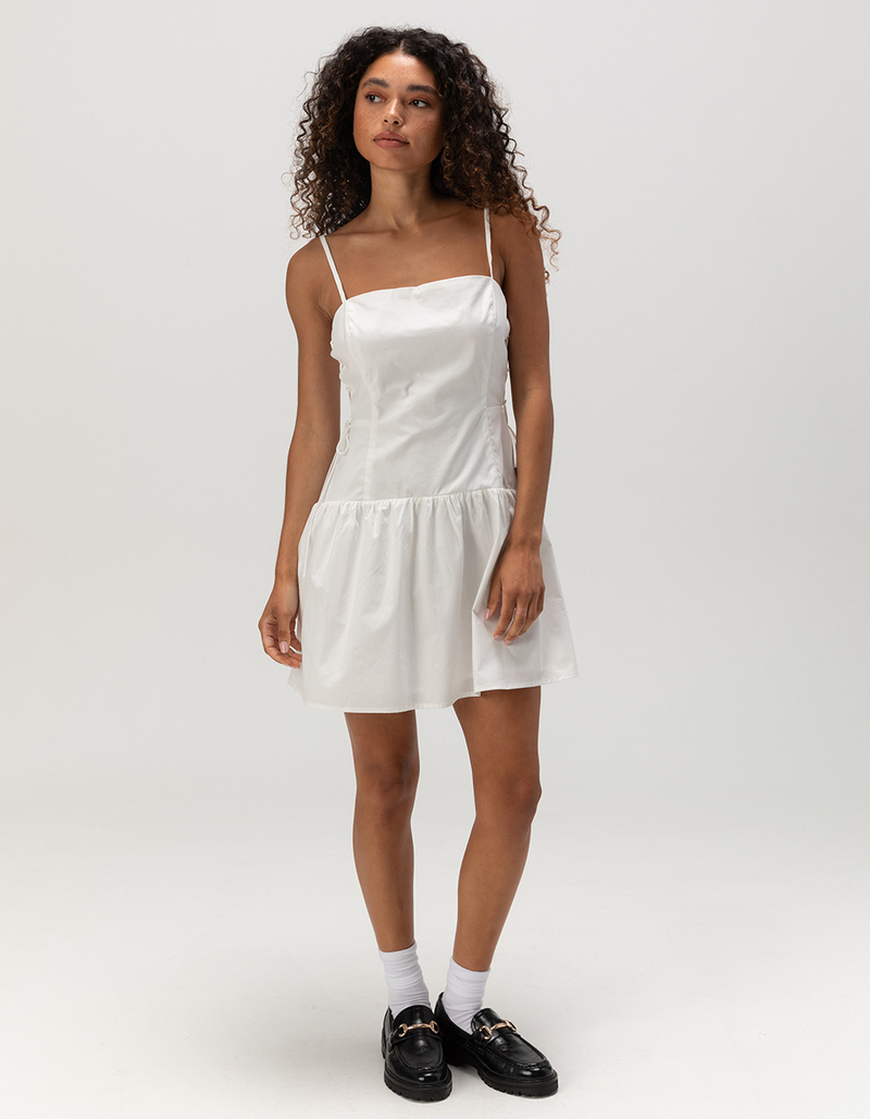 WEST OF MELROSE Drop Waist Womens Mini Dress image number 3