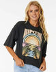 RIP CURL Glow Heritage Womens Crop Tee image number 1