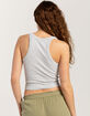 TILLYS Basic Rib Womens Tank Top image number 4