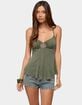 EDIKTED Kirstine Bead Patch Tank Top image number 1