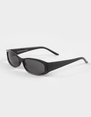 RSQ Rectangle Wrap Plastic Sunglasses Primary Image